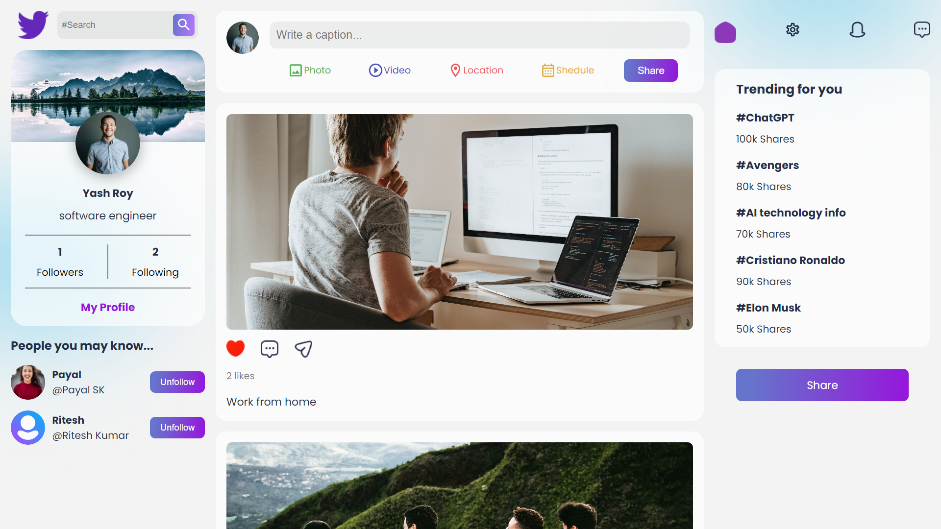 Social Media Platform